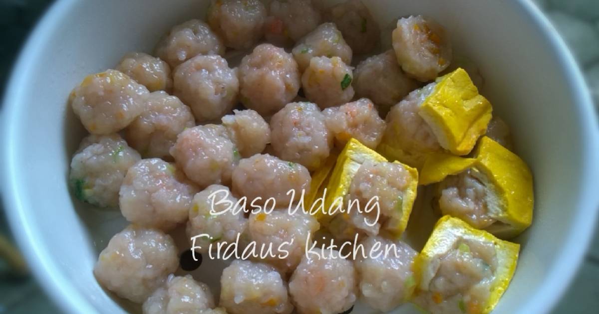 Resep Baso Udang Pempek Udang Khas Bangka Oleh Naili Rahmawati Cookpad