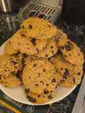 Cookies de chocolate amargo