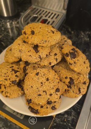 Una foto de Cookies de chocolate amargo
