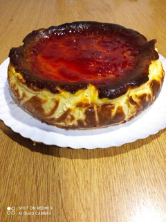 Una foto de Tarta de queso La Viña