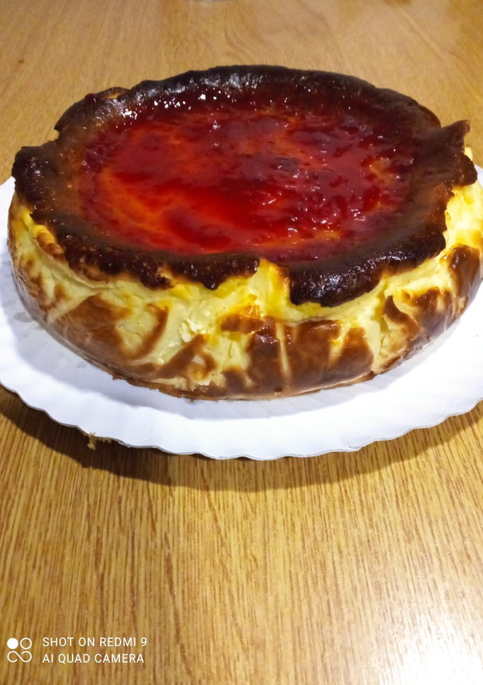 Una foto de Tarta de queso La Viña