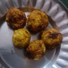 A picture of Lauki ke pakore.