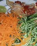 Pechuga con jitomate y cebolla!