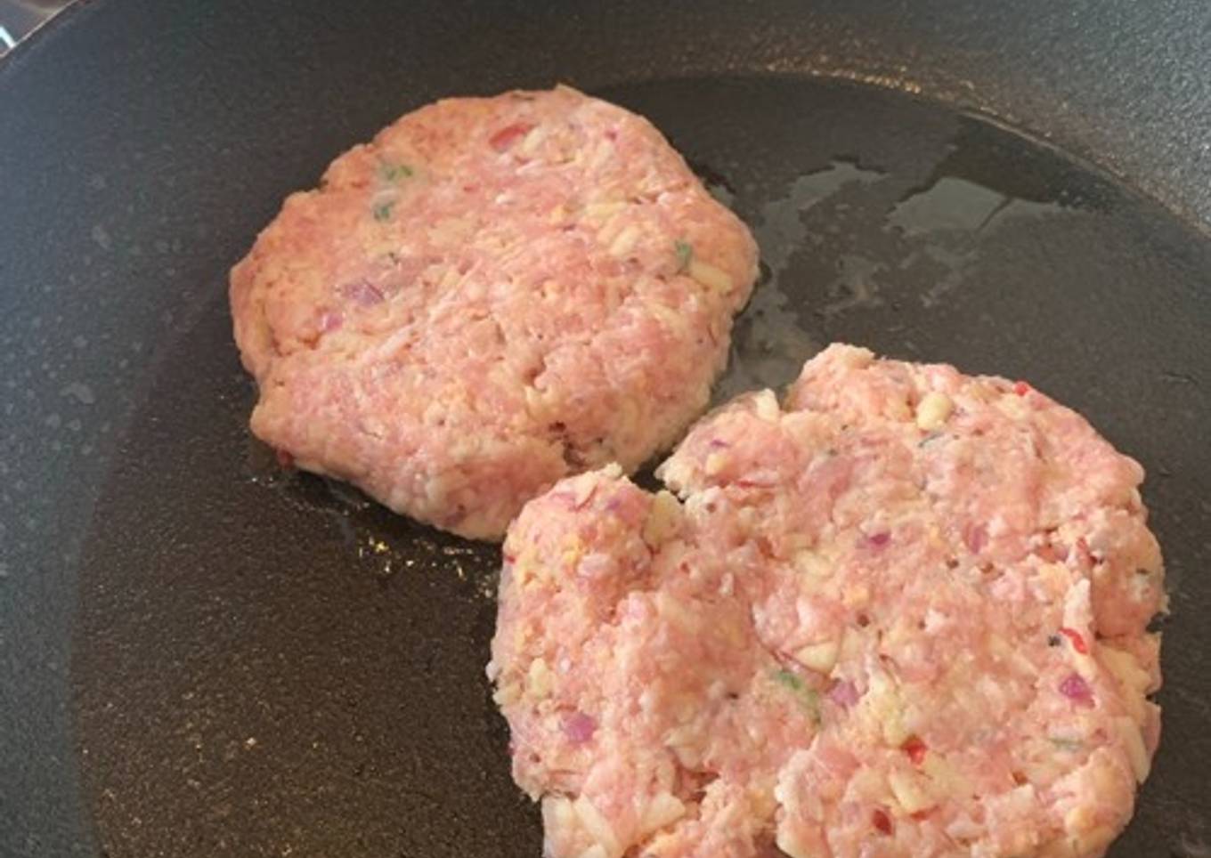 The best Pork and Apple Burgers