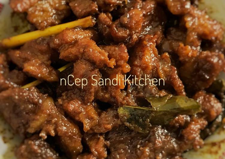 Daging Tetelan Goreng