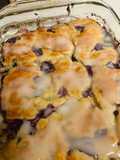 Blueberry Swim Biscuits