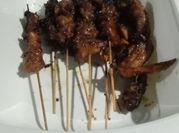 Gambar satay isi ayam