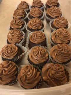 A picture of Delicious Chocolate Cupcakes.