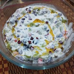 A picture of Fruit cream.