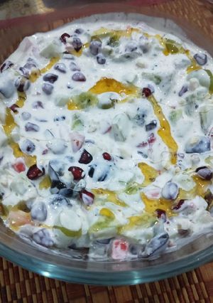 A picture of Fruit cream.