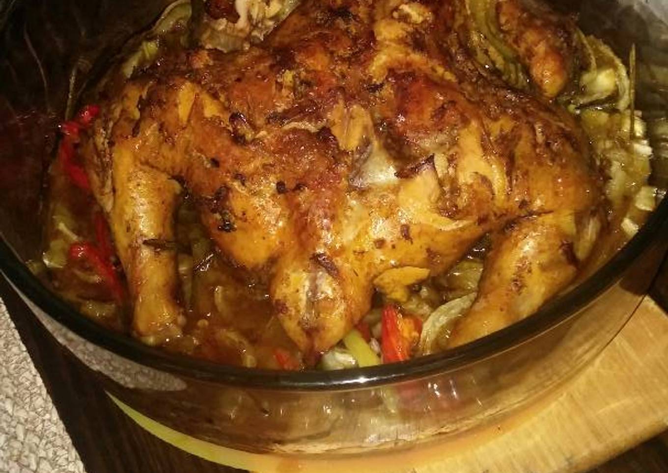 Pollo pirata.