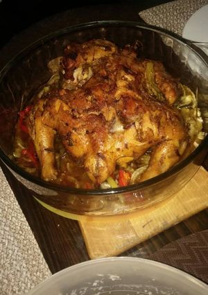 Una foto de Pollo pirata.