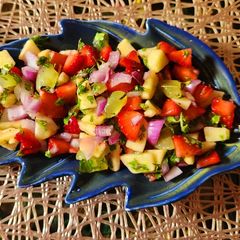 A picture of Mix Fruit Salsa.