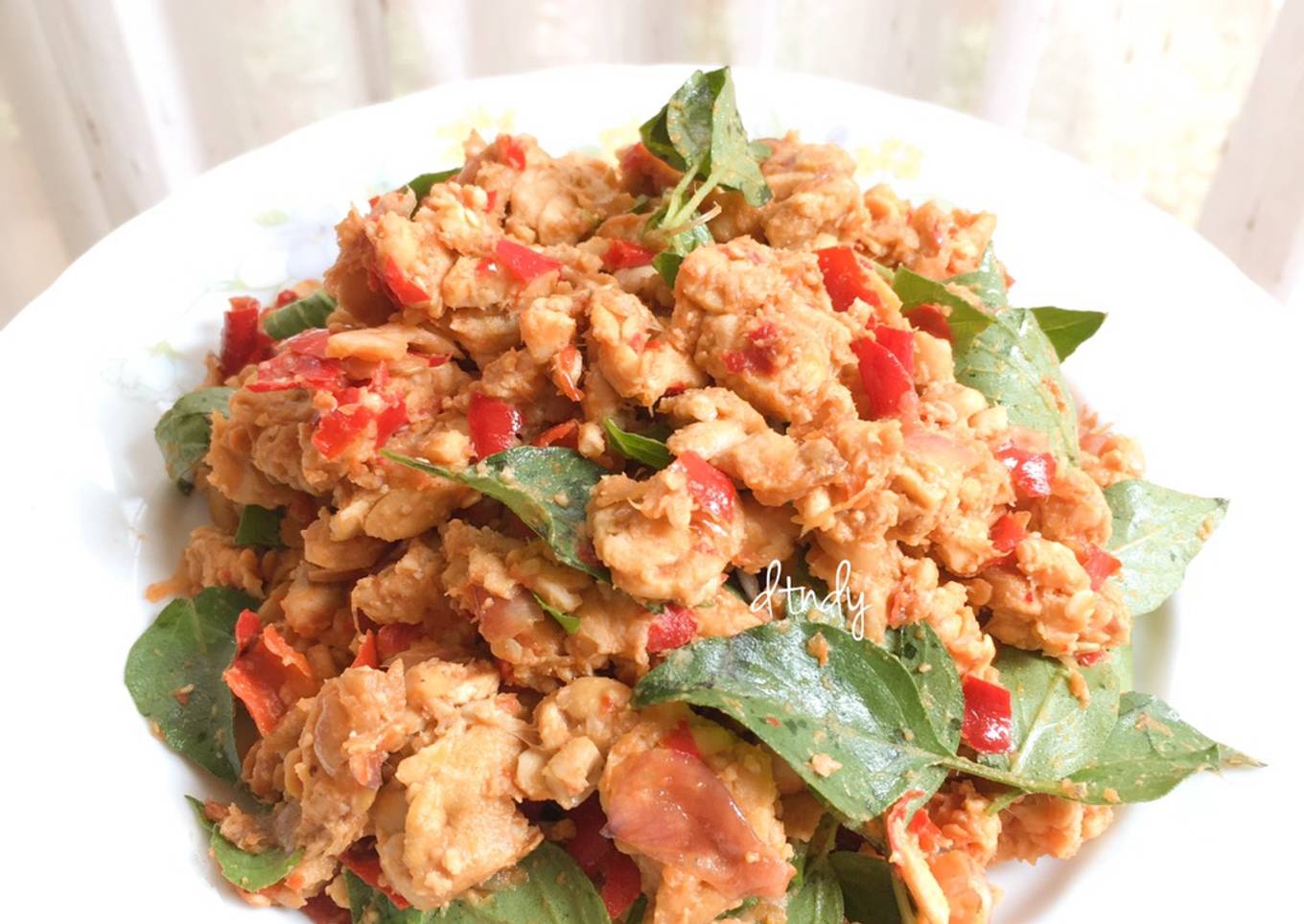 Sambal Tempe Kemangi
