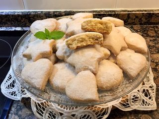 Mantecados hojaldrados sin gluten