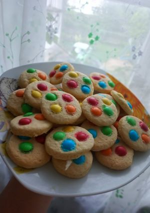 Фото Печеньки с M&M'S.