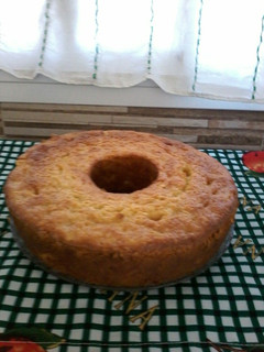 Una foto de Torta naranja y manzana 2x2x2x2 light y saludable