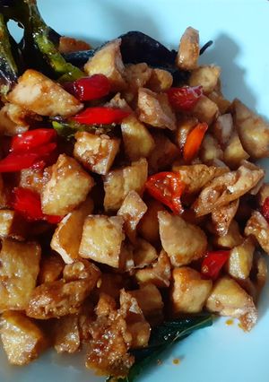 Foto resep Orek tahu simpel temen menu sahur