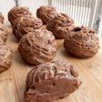 Chocolate Choux with Chocolate Custard