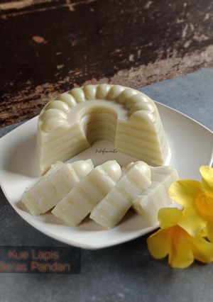Foto resep Kue lapis beras pandan