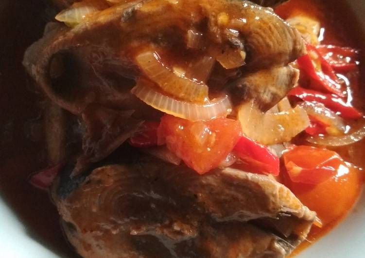 Resep Ikan tongkol saos tomat Anti Gagal