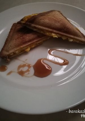 A picture of Egg mayonnaise sandwich.