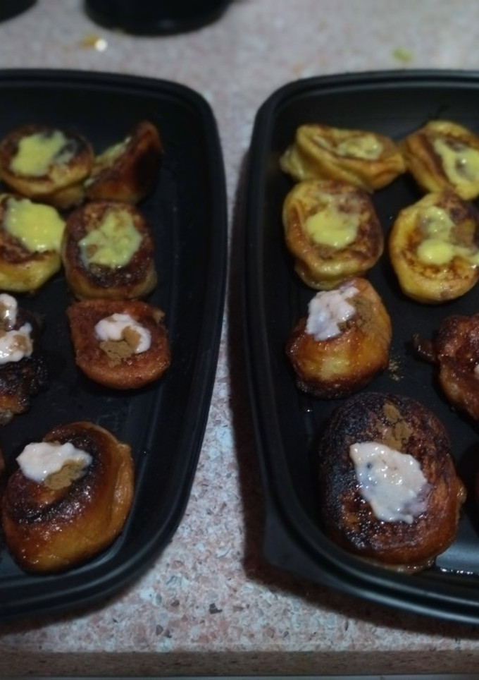 Una foto de Torrijas divertidas con pan de leche