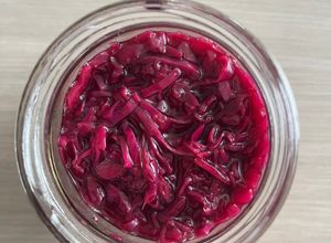 Una foto de Chucrut Repollo Morado