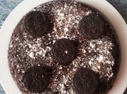 Una foto de bizcocho de oreo
