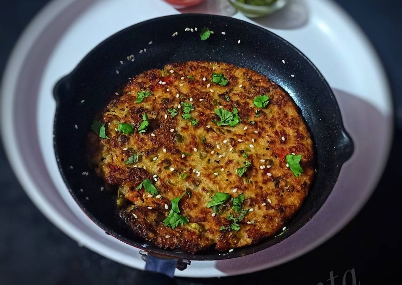 Mix vegetable chilla
