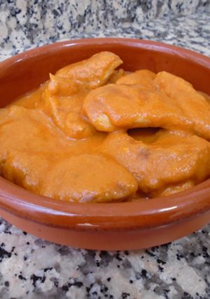 A picture of Butter Chicken.