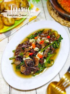 Foto resep Tumis Kangkung Jamur