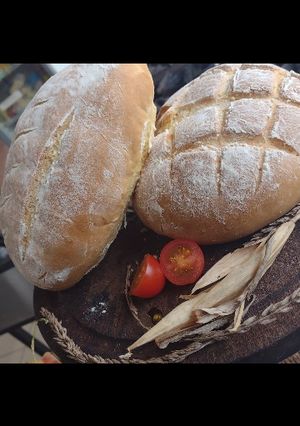 Una foto de Pan de campo
