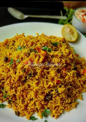 A picture of Veg pulao.