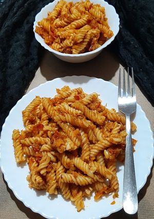 ভেজ পাস্তা (veg pasta recipe in bengali) রেসিপির প্রধান ছবি