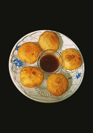 A picture of Tuvar Chana Kachori.