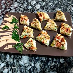 A picture of Bread uttapam.