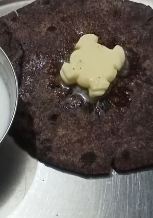 A picture of Ragi Roti.