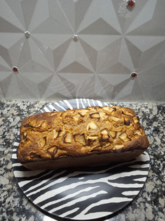 Una foto de Budín de manzanas!!