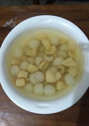 Foto resep Setop kolak jahe rambutan salak