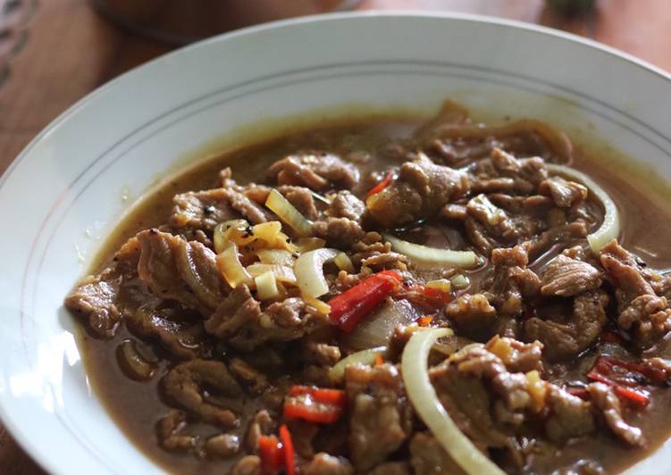 Bagaimana Membuat Sapi Lada Hitam Anti Gagal