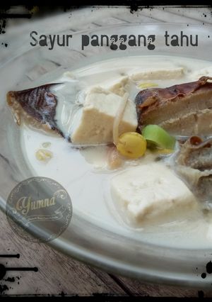 Foto resep Sayur panggang tahu