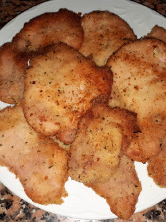 Una foto de Filetes empanados para principiantes