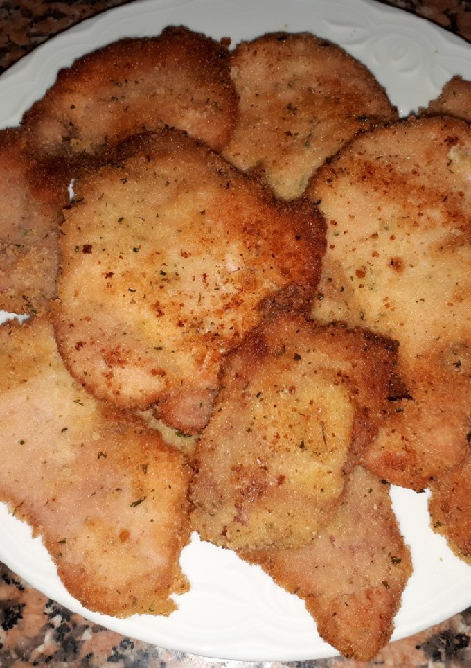 Una foto de Filetes empanados para principiantes