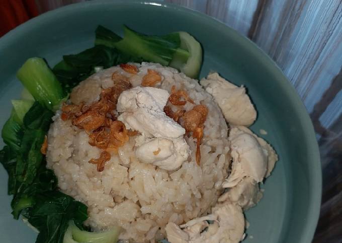 Cara Membuat Chicken Hainan Rice Magic Com Yang Enak