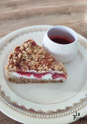 Une photo de Sbriciolata à la fraise
