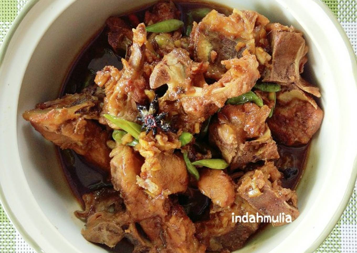 Iga masak saos tiram