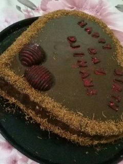 صورة لوصفة كيكة عيد ميلادي