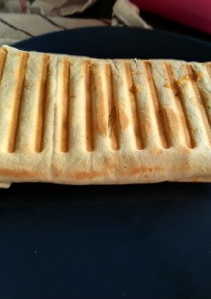Une photo de Wraps chaud dinde curry