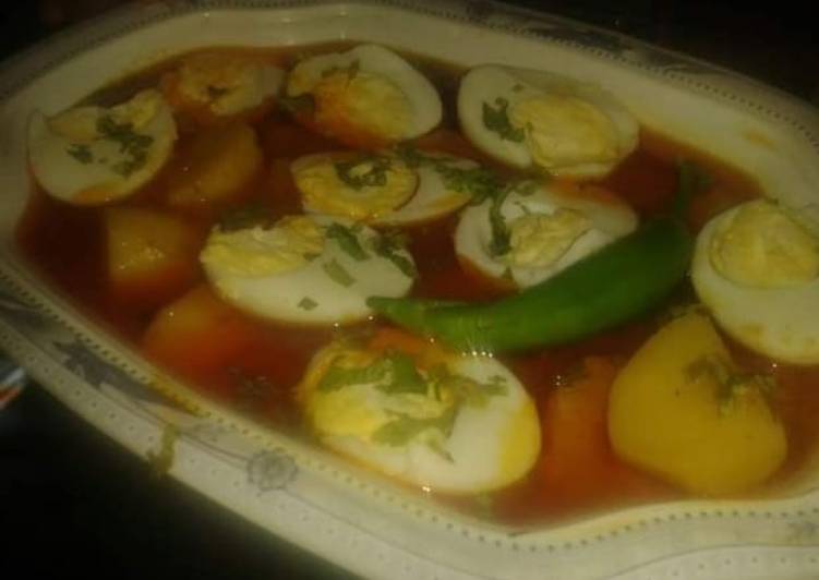 Recipe: Appetizing Alu andy ka salan